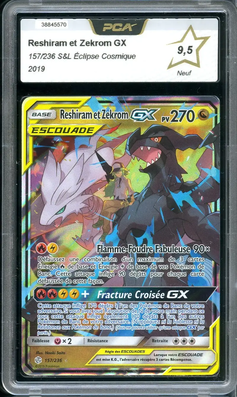 PCA 9.5 Reshiram et Zekrom Gx