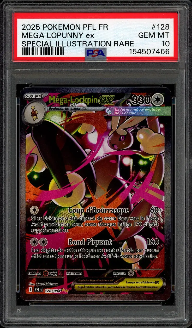 PSA 10 Méga-Lockpin Ex