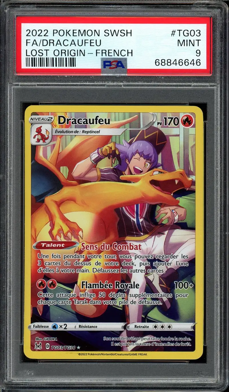 PSA 9 Dracaufeu