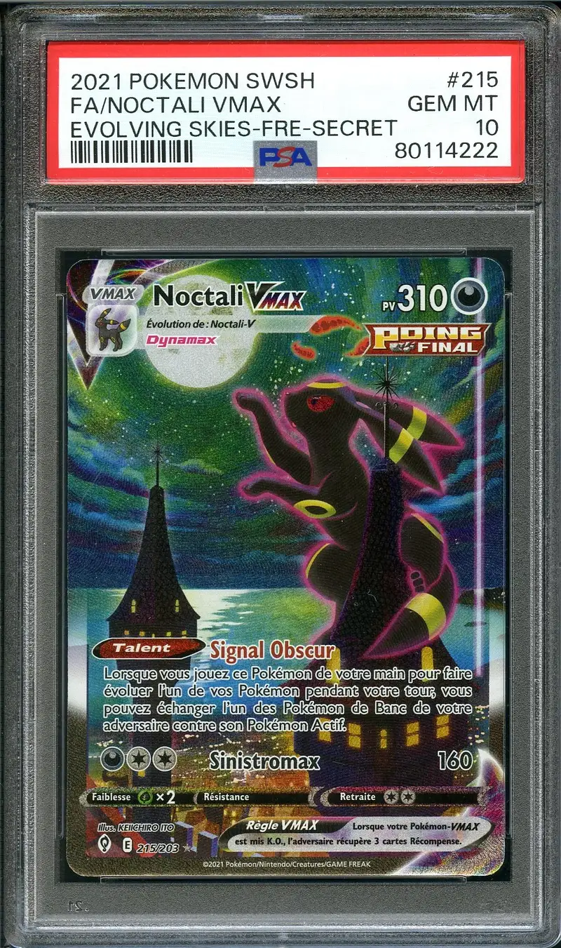 PSA 10 Noctali VMax