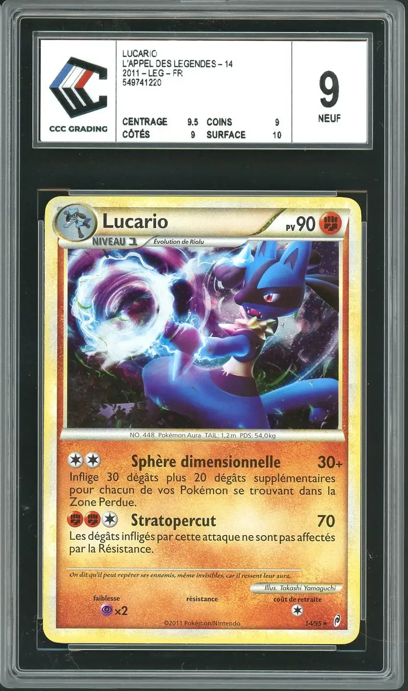CCC 9 Lucario Holo