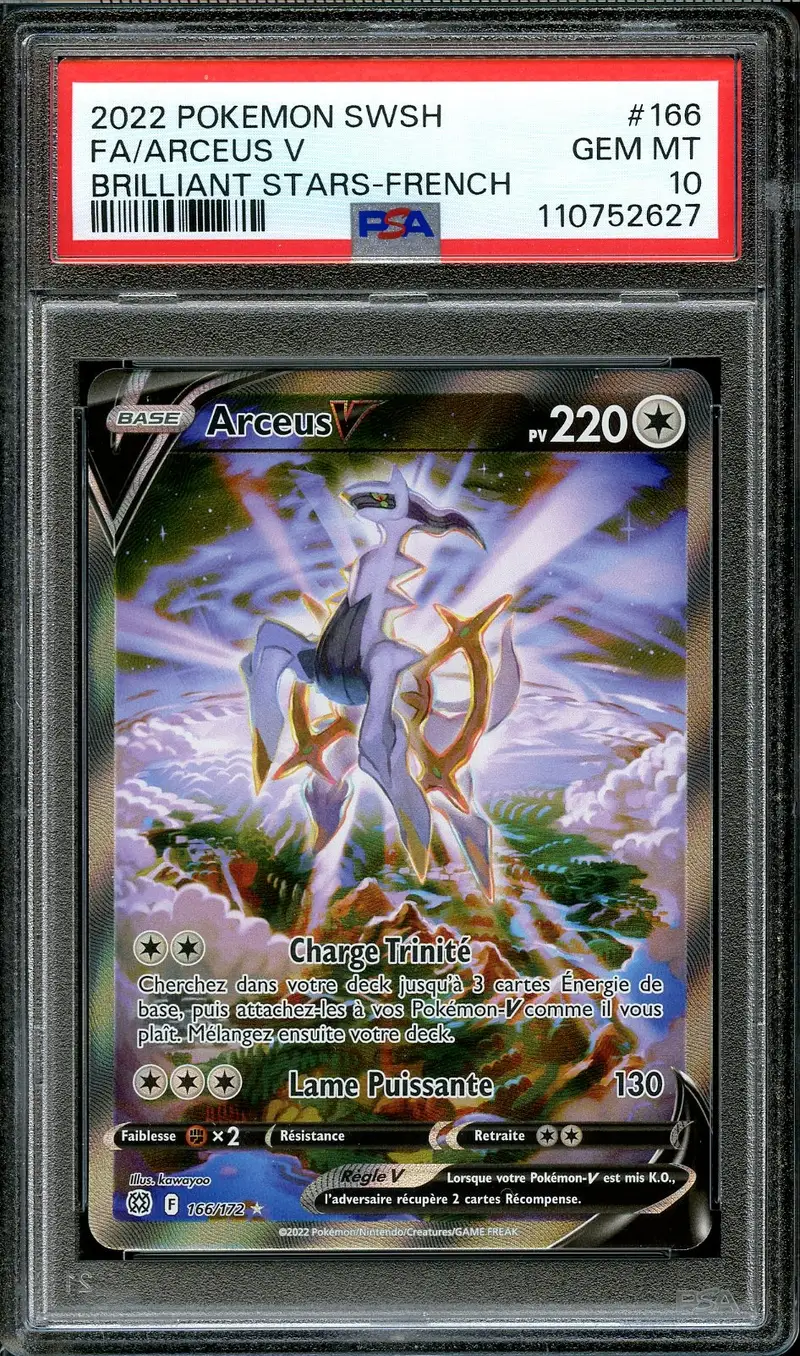 PSA 10 Arceus V