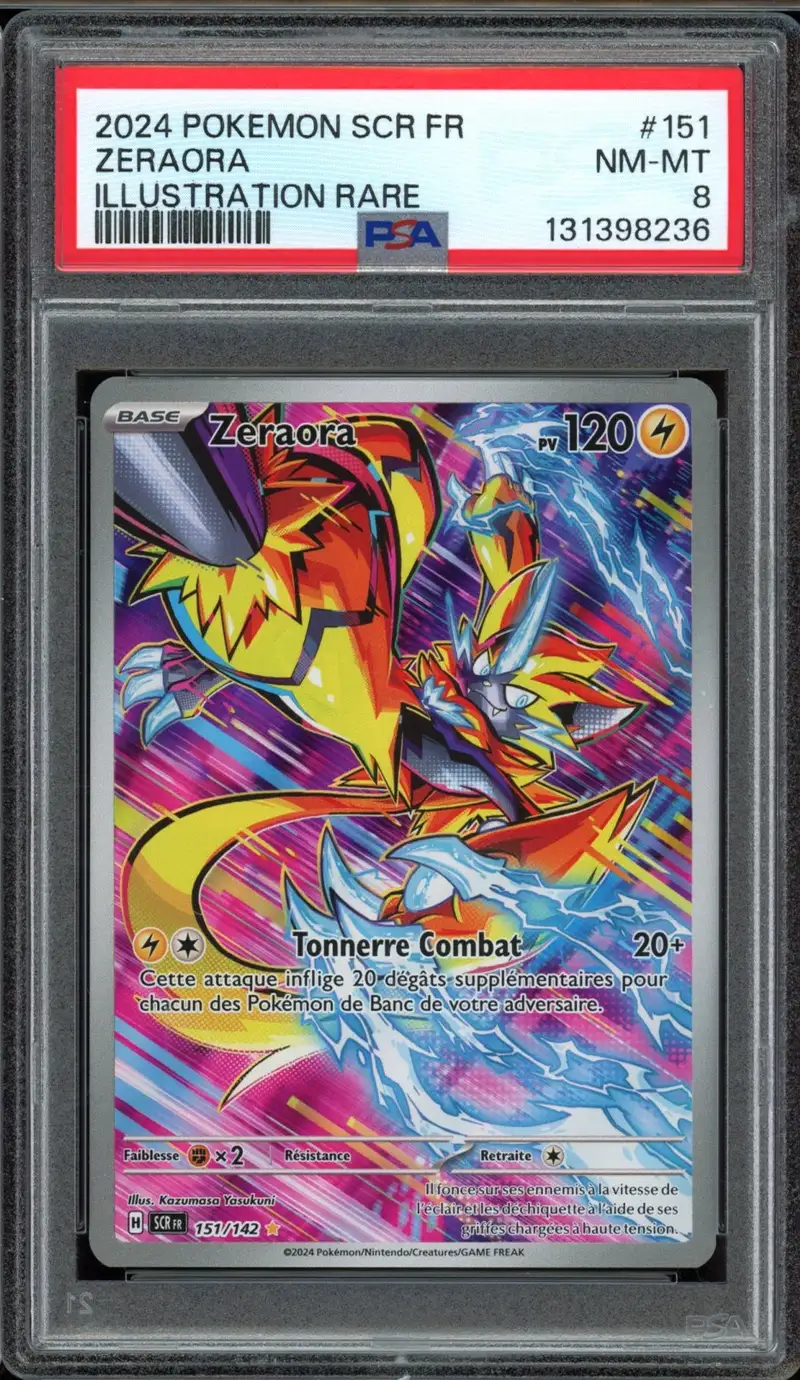 PSA 8 Zeraora
