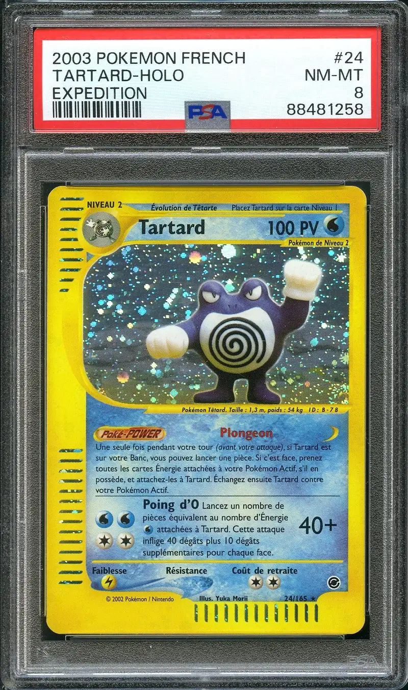 PSA 8 Tartard Holo