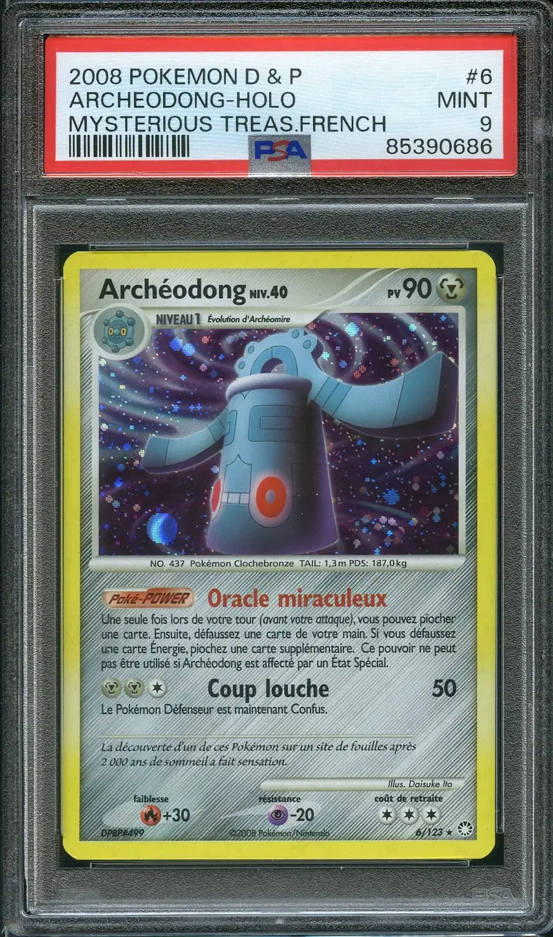 PSA 9 Archéodong Holo