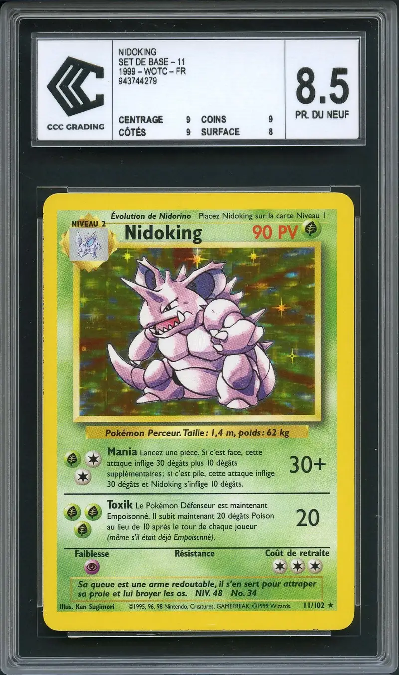 CCC 8.5 Nidoking Holo