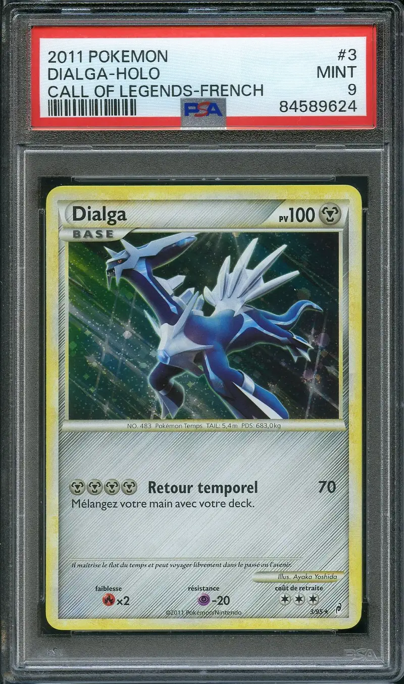 PSA 9 Dialga Holo