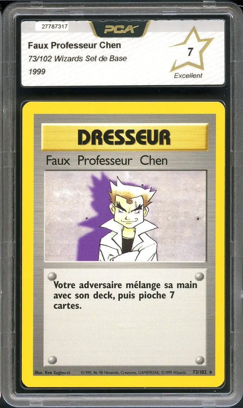 PCA 7 Faux Professeur Chen