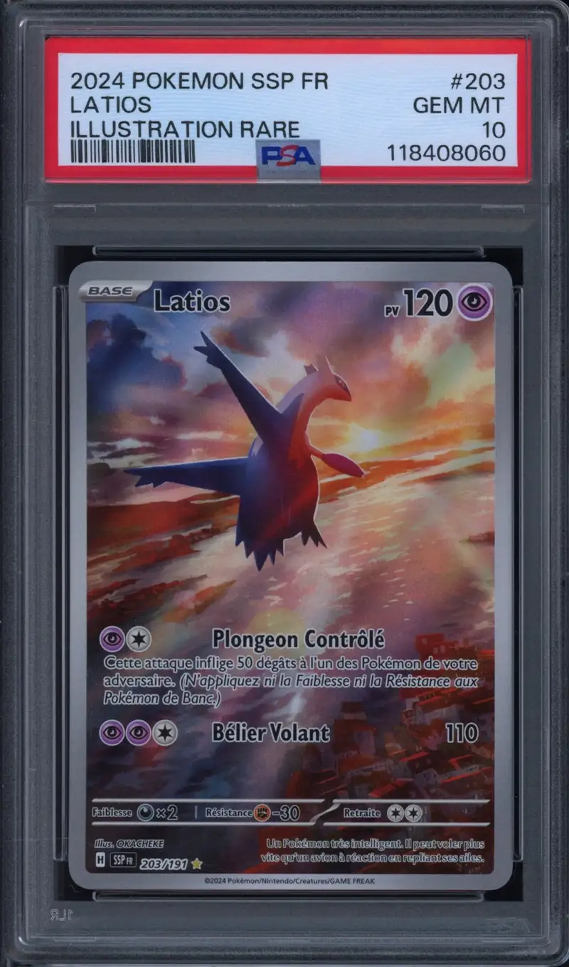 PSA 10 Latios