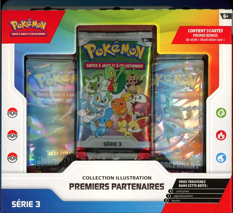 Coffret Collection Illustration Premiers Partenaires Série 3