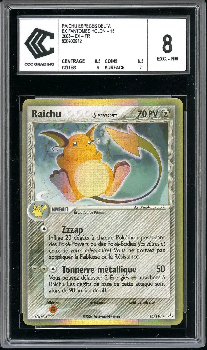 CCC 8 Raichu Holo
