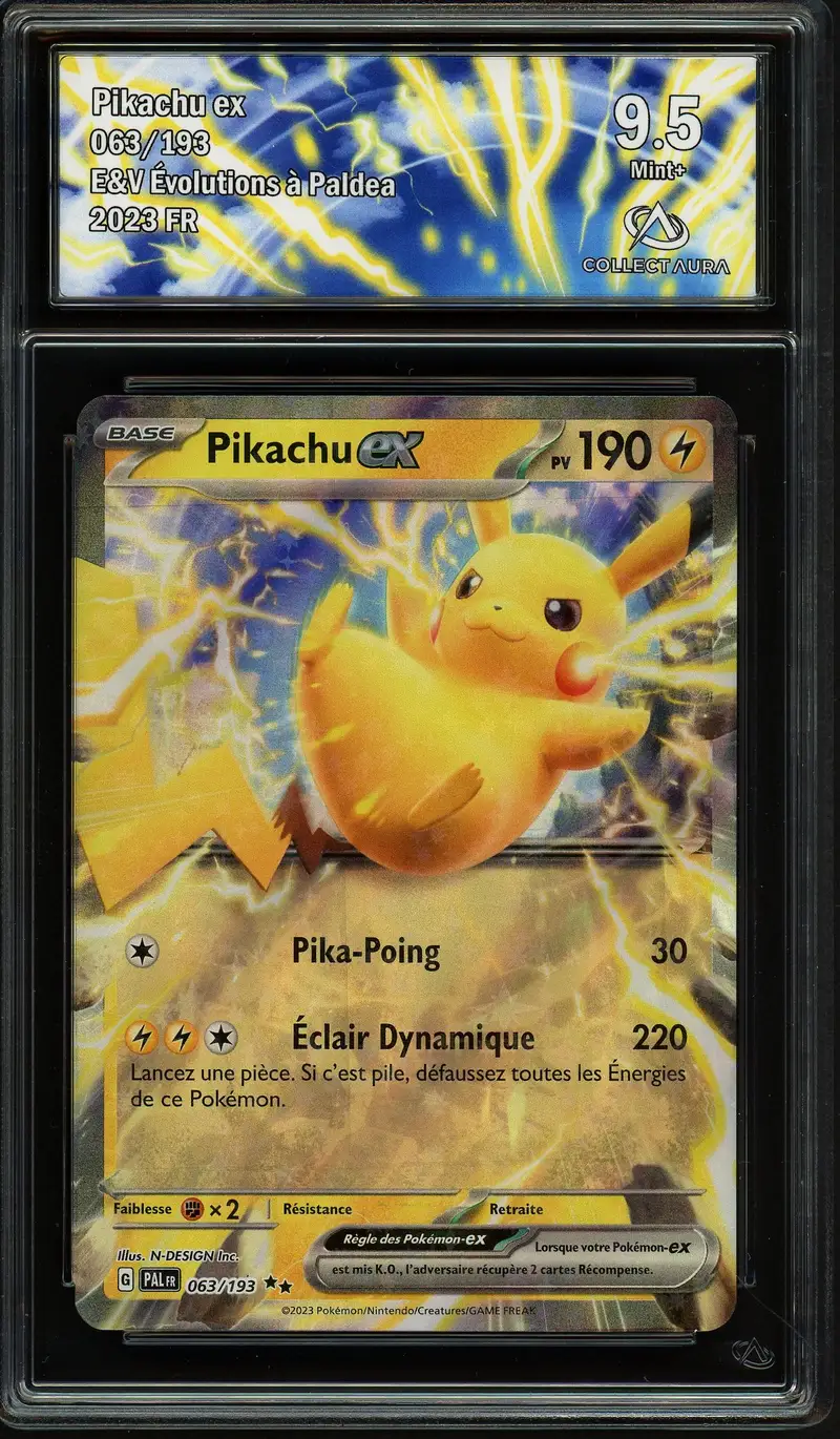 CA 9.5 Pikachu Ex