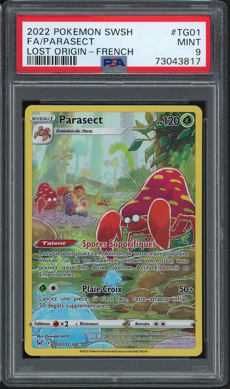 PSA 9 Parasect