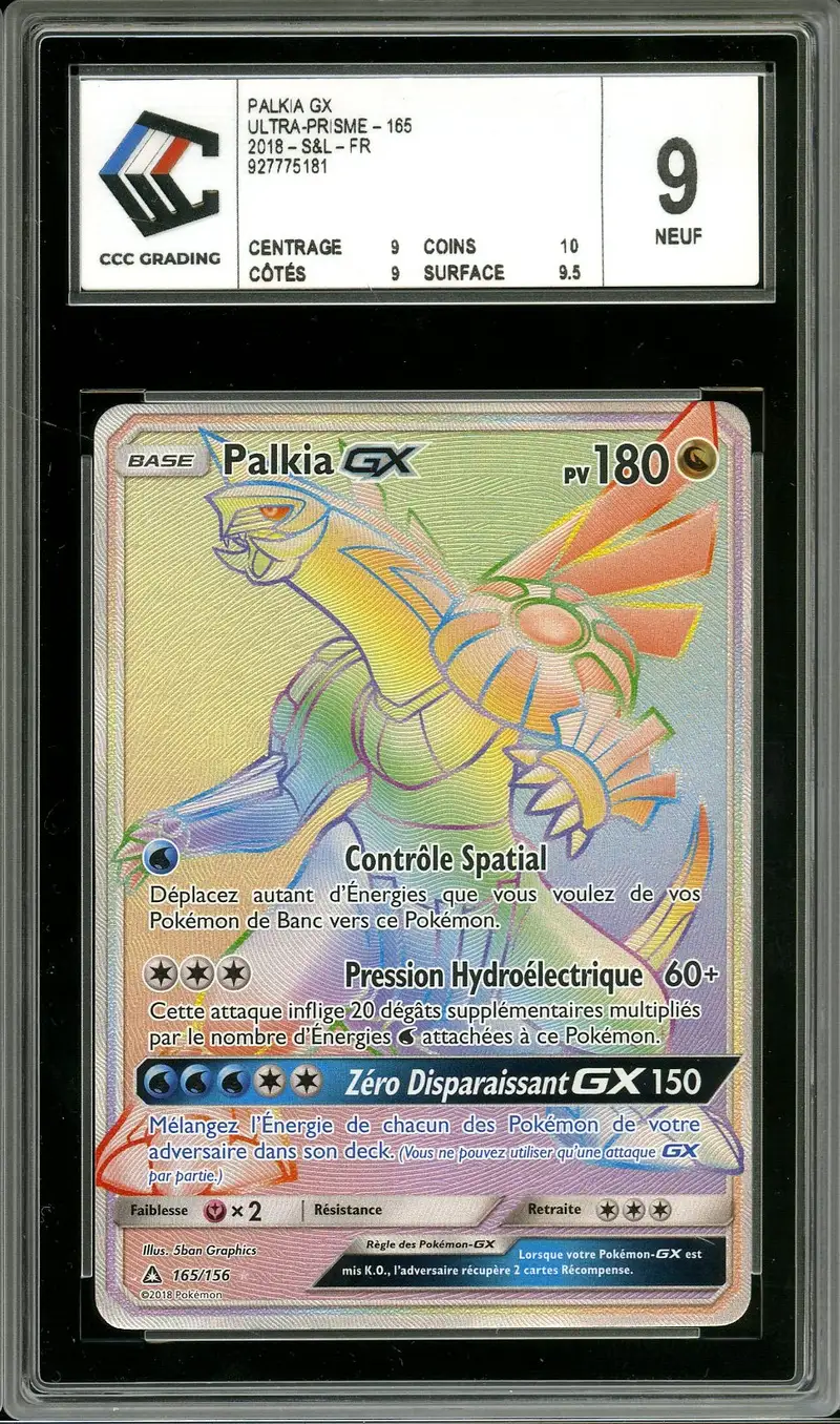 CCC 9 Palkia Gx Rainbow