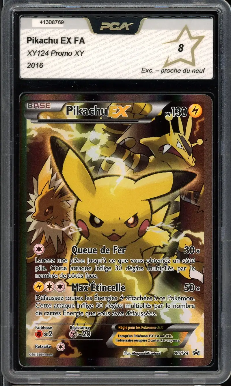 PCA 8 Pikachu Ex