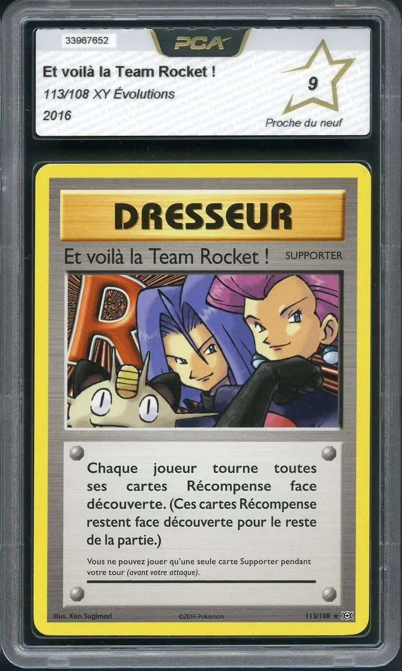 PCA 9 Et voilà la Team Rocket !
