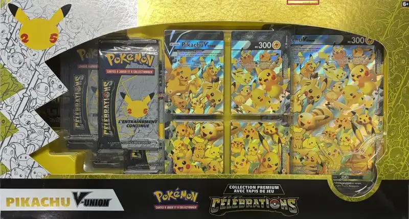 Coffret Pikachu V-Union EB7.5 Célébrations