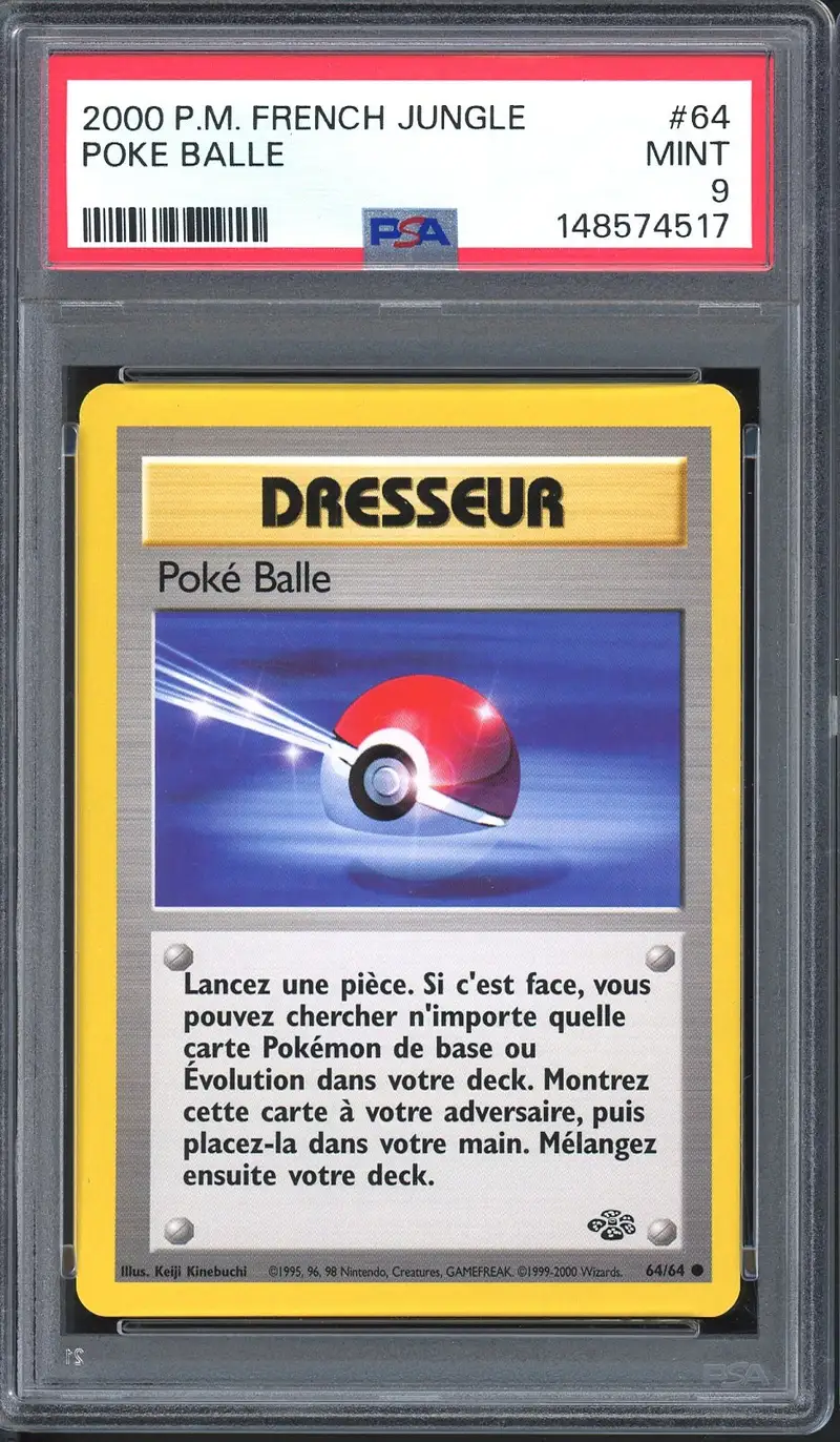 PSA 9 Poké Balle