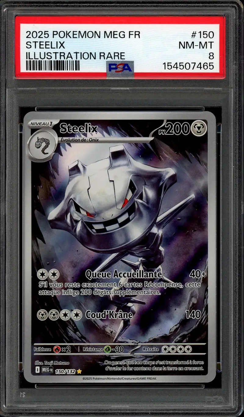 PSA 8 Steelix