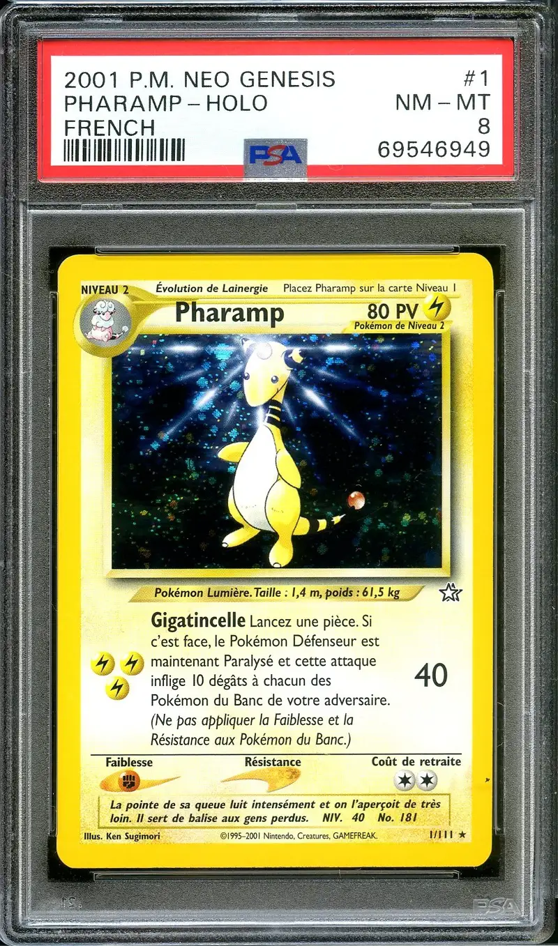 PSA 8 Pharamp Holo
