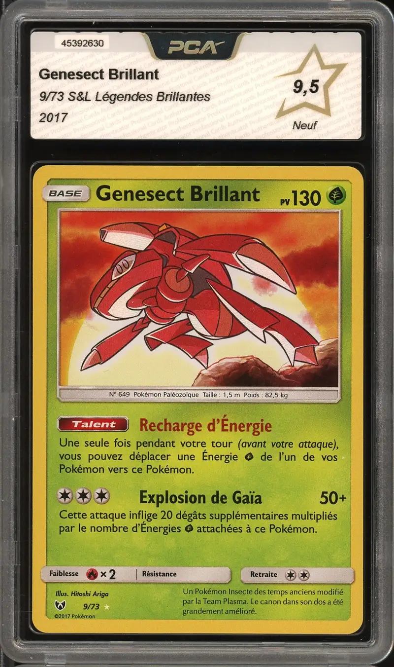 PCA 9.5 Genesect Brillant