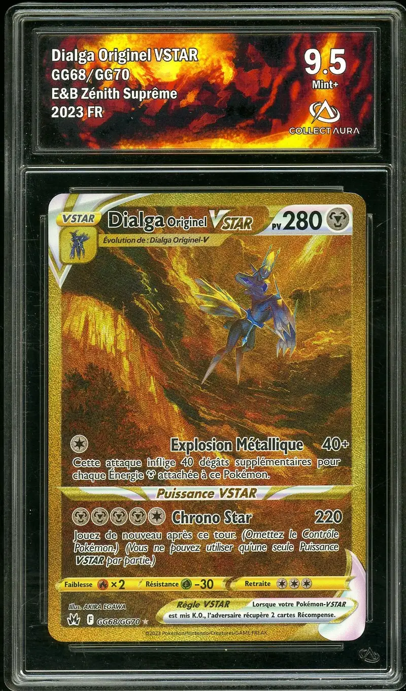 CA 9.5 Dialga Originel VStar Gold