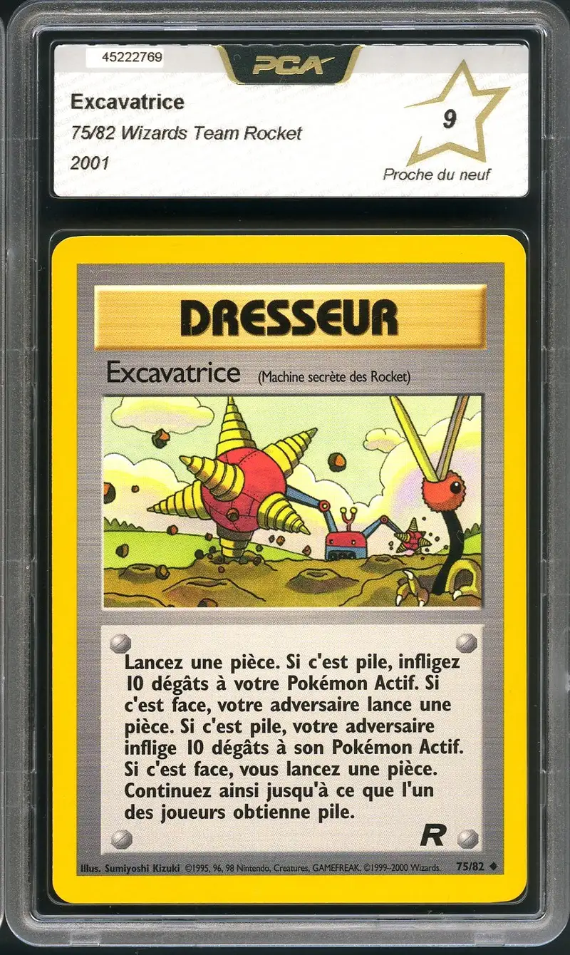 PCA 9 Excavatrice (Machine secrète des Rocket)