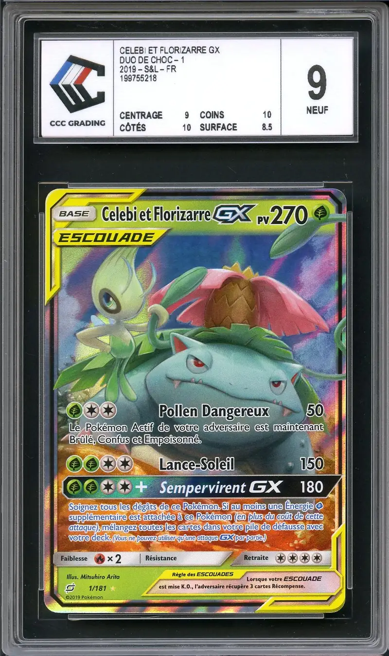 CCC 9 Celebi et Florizarre Gx