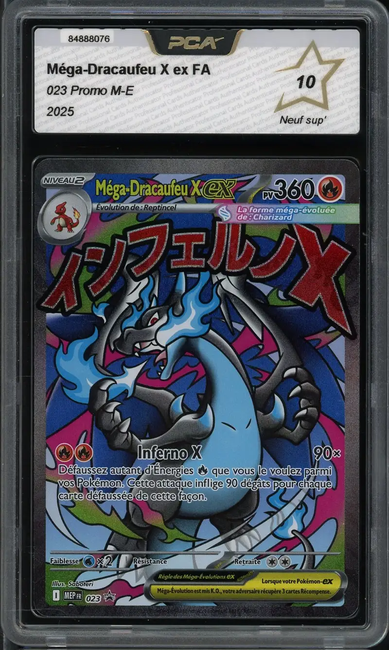 PCA 10 Méga Dracaufeu X Ex