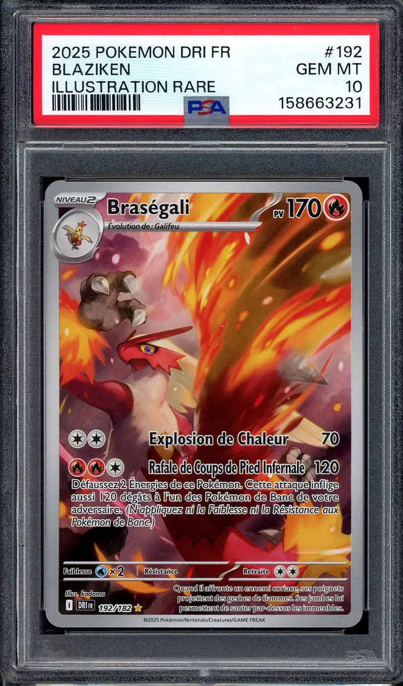 PSA 10 Braségali