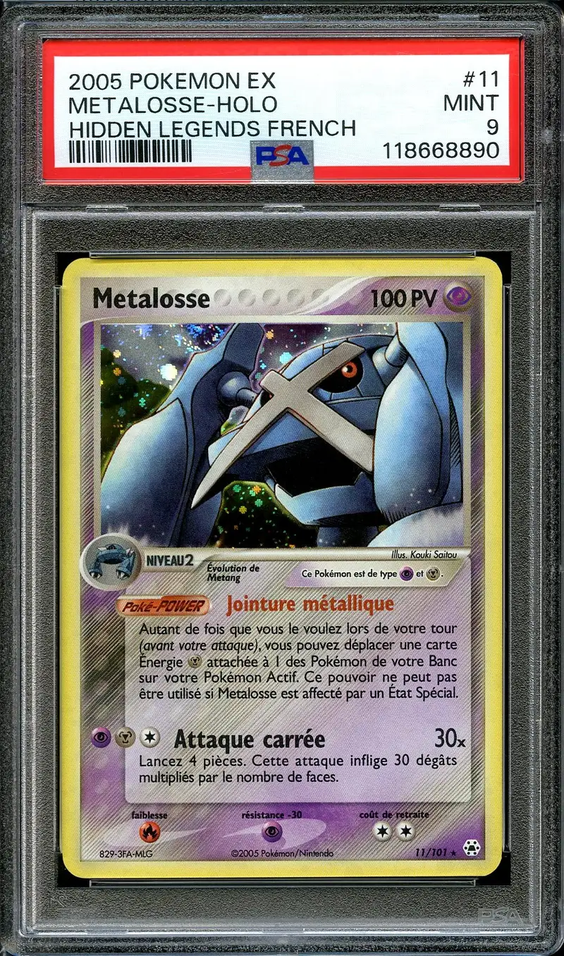 PSA 9 Metalosse Holo