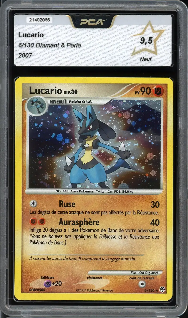 PCA 9.5 Lucario Holo