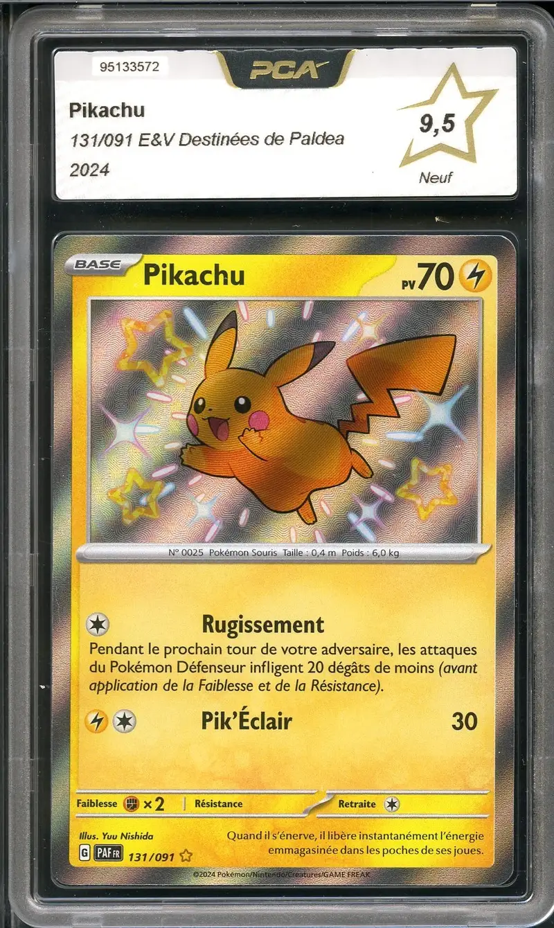 PCA 9.5 Pikachu Shiny