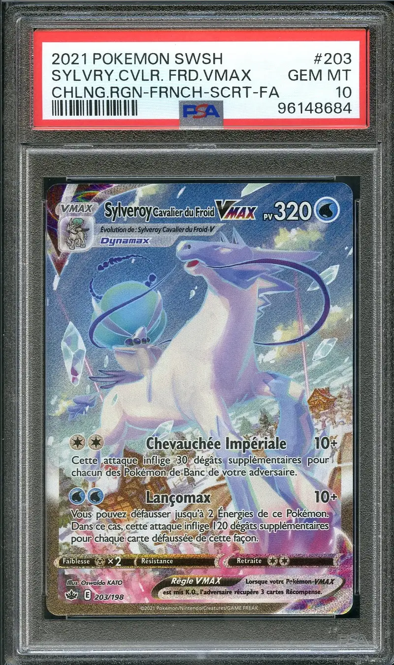 PSA 10 Sylveroy Cavalier du Froid VMax