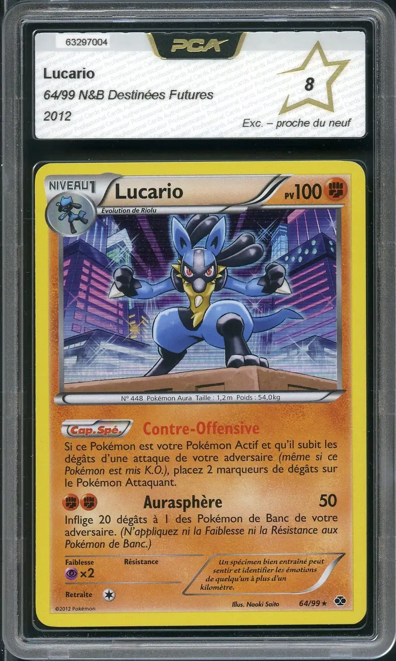 PCA 8 Lucario Holo