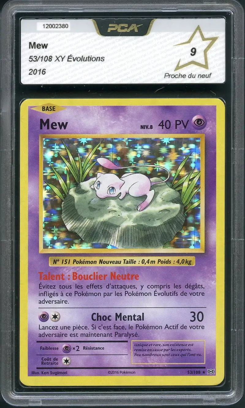 PCA 9 Mew Holo