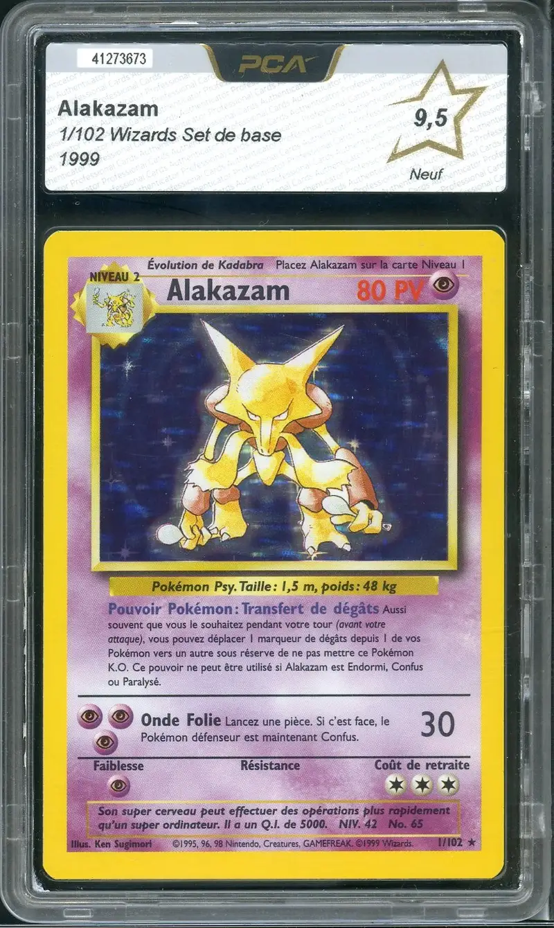 PCA 9.5 Alakazam Holo