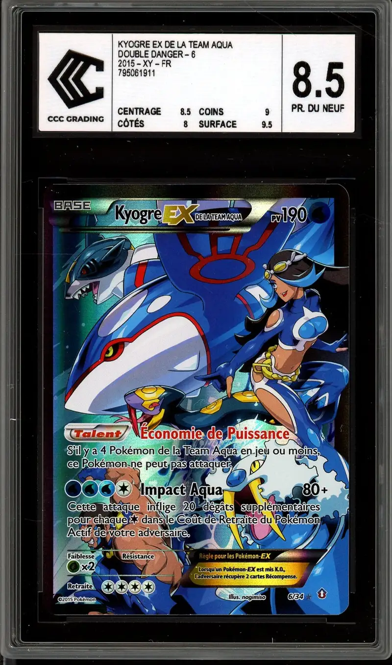 CCC 8.5 Kyogre Ex de la Team Aqua