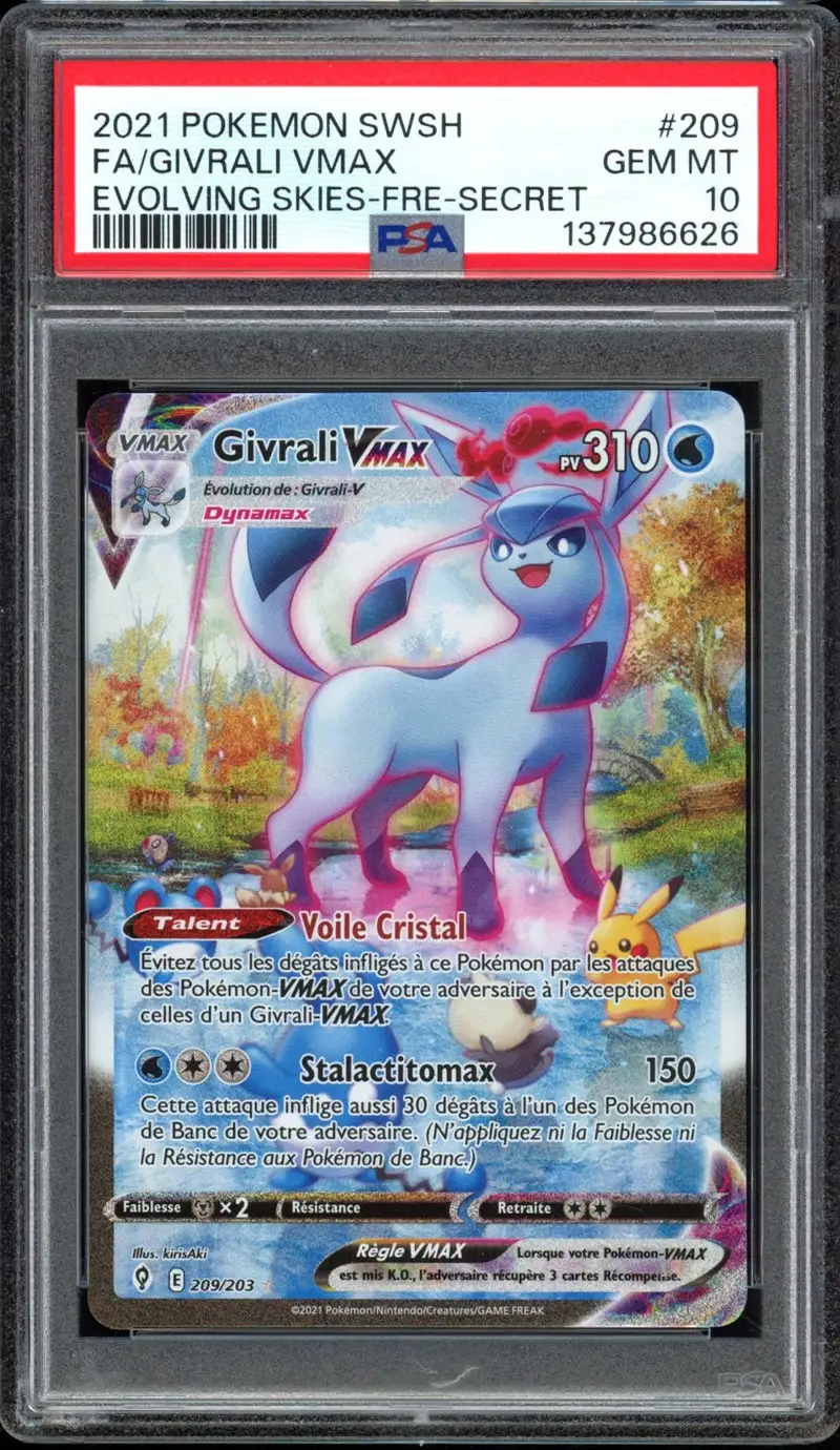 PSA 10 Givrali VMax