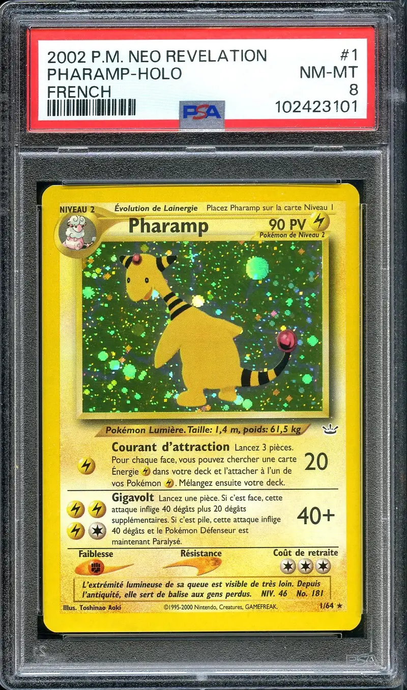PSA 8 Pharamp Holo