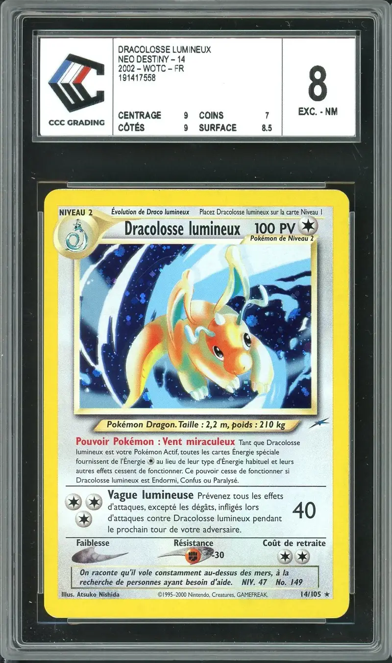 CCC 8 Dracolosse Lumineux Holo