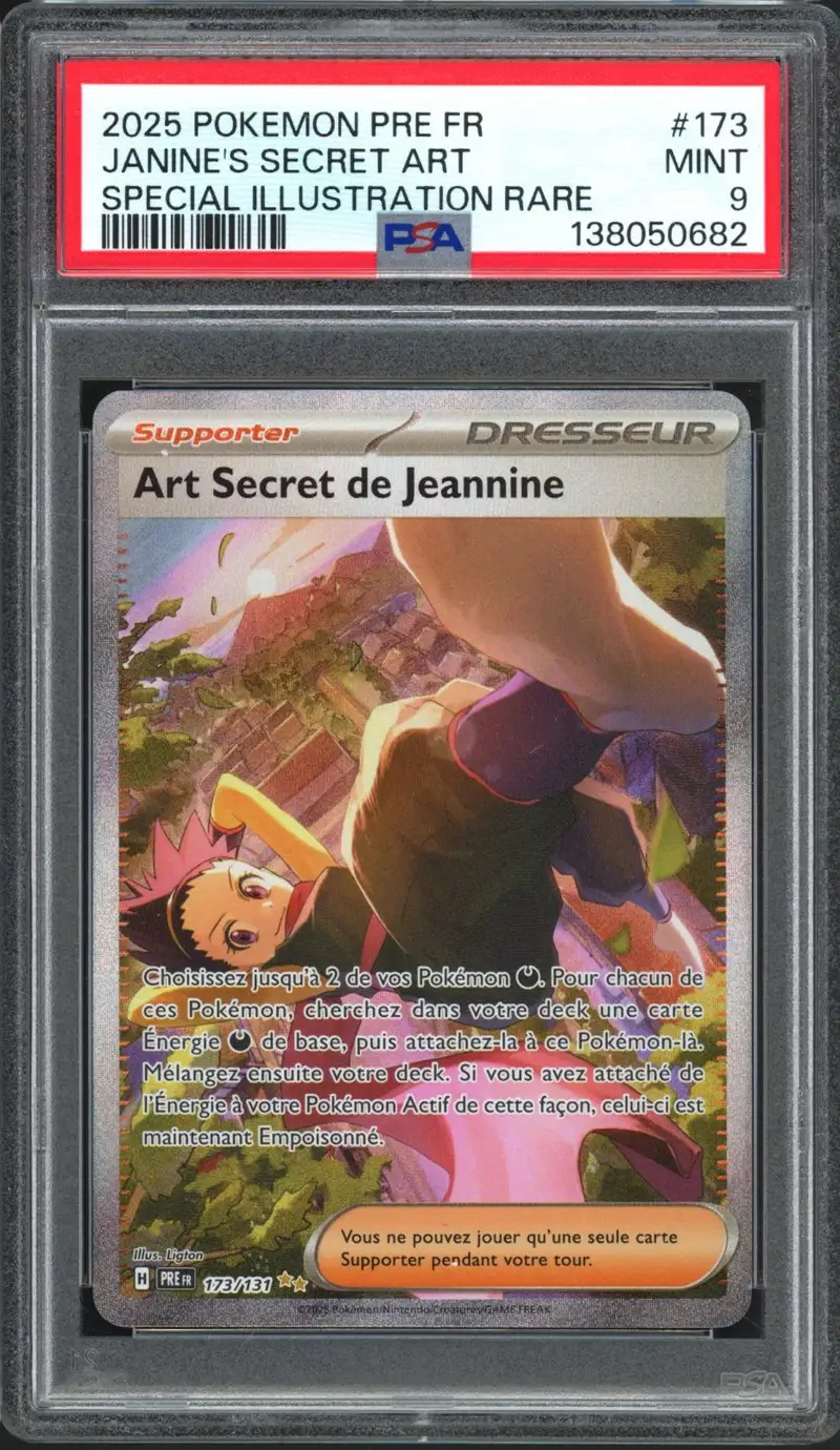 PSA 9 Art Secret de Jeannine