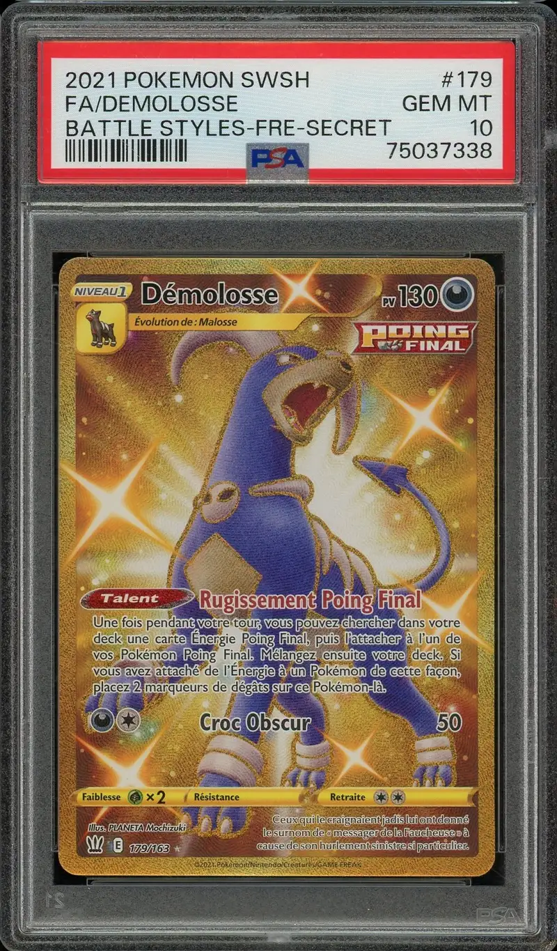 PSA 10 Démolosse Gold