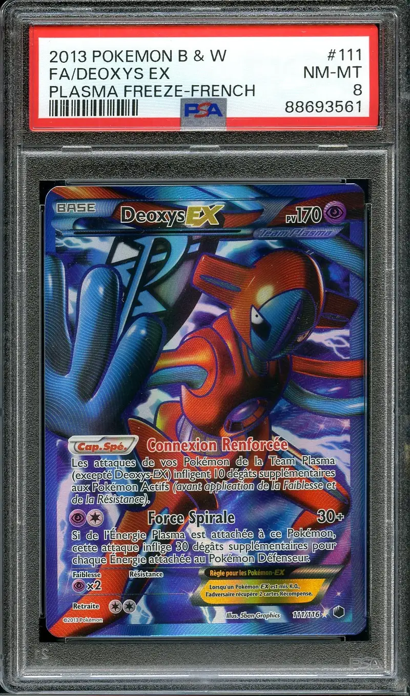 PSA 8 Deoxys Ex