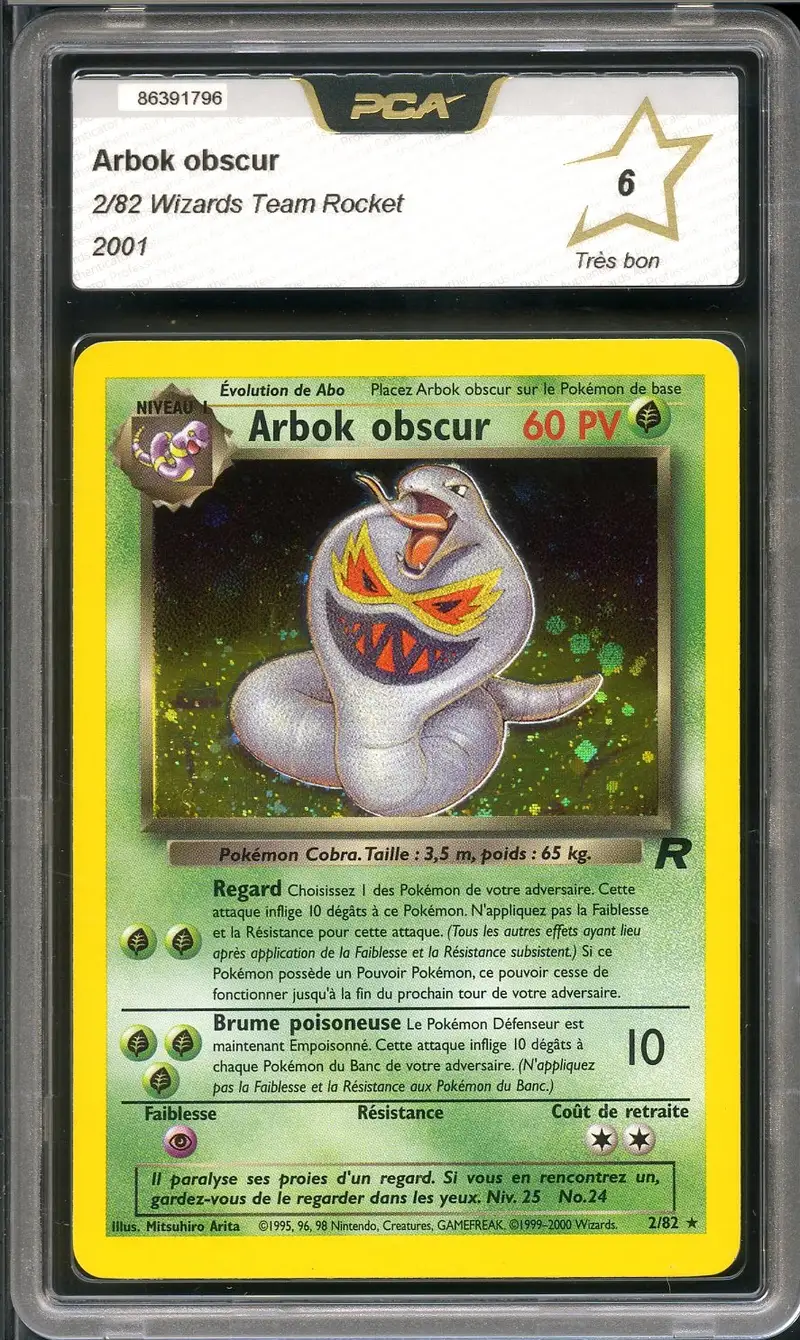 PCA 6 Arbok Obscur Holo