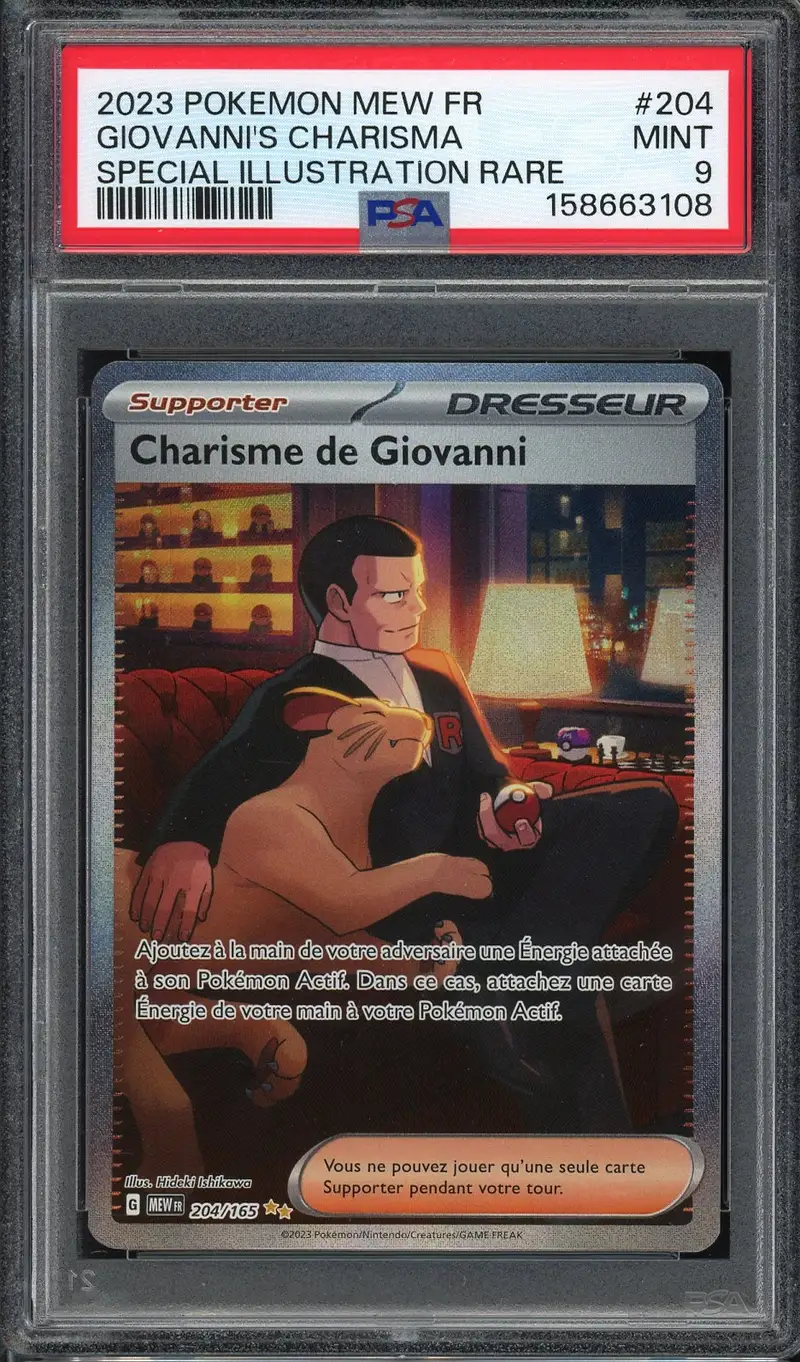 PSA 9 Charisme de Giovanni