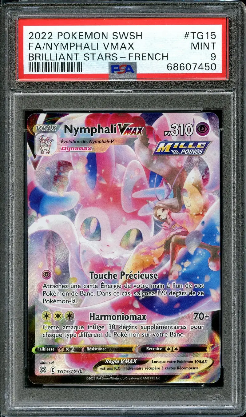 PSA 9 Nymphali VMax