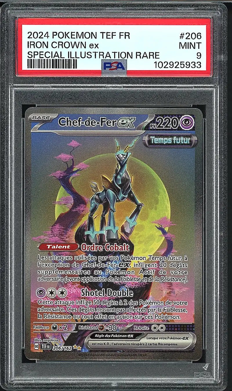 PSA 9 Chef-de-Fer Ex