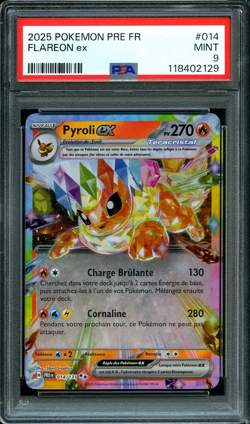PSA 9 Pyroli Ex
