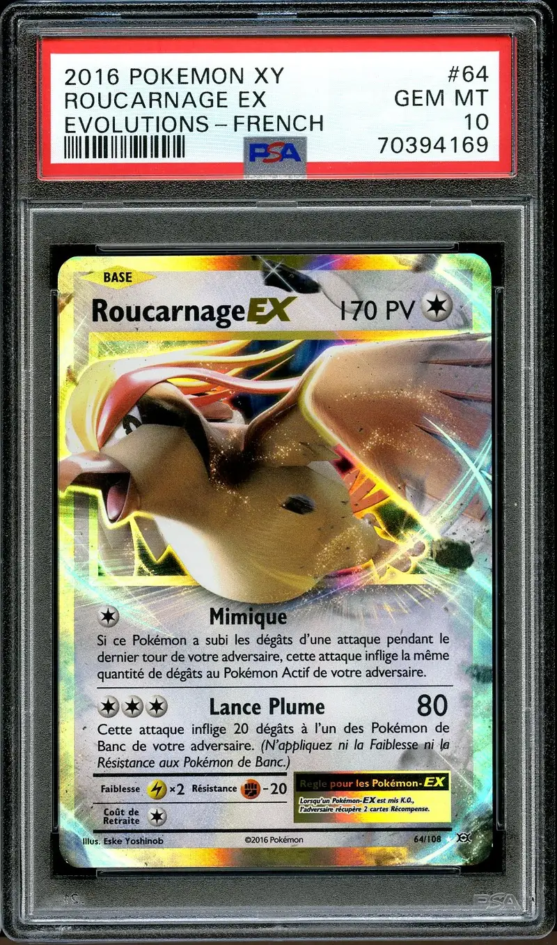 PSA 10 Roucarnage Ex